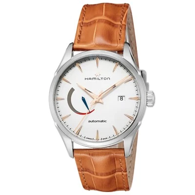 HAMILTON H32635511 JAZZ MASTER белая автоматическая кожа - Изображение 1 из 4