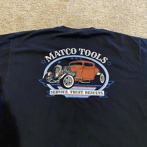 Matco Tools Hot Rod Graphic Black T Shirt Sz Xl - Picture 1 of 8