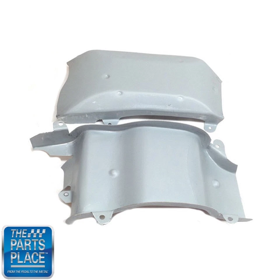 1969-71 Pontiac GTO / Firebird Ram Air & H/O Crossover Heat Shield - 2 Pieces - Image 1 of 1