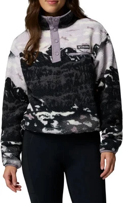 COLUMBIA Snowboard Fleece Jacke HELVETIA II PRINTED CROPPED WOMEN Fleece 2026