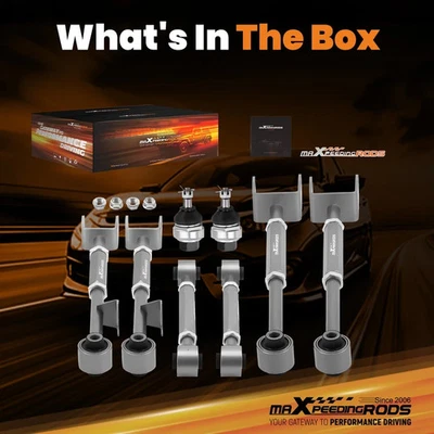  Kit de puntera de brazo de control de inclinación trasera para Accord 2008-2017 2009-2014 Acura TL TSX Foto 1 de 2