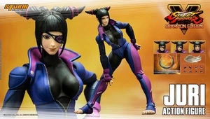 Storm Collectibles Street Fighter V Han Juri 1/12 Action Figure Champion Edition - Picture 1 of 16