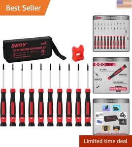 Juego de destornilladores magnéticos de precisión de 11 piezas - Ideal para relojes y electrónica - Imagen 1 de 9