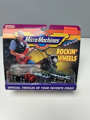 Micro Máquinas GALOOB 1991 Rockin Wheels #8 Bicicleta con Autobús Turístico ~073 Foto 1 de 4