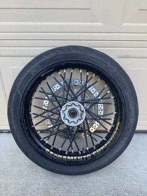 Suzuki DRZ400 SM Front Wheel - Image 1 of 4