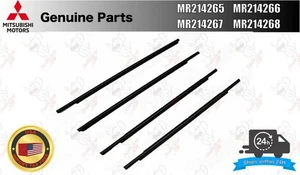 JUEGO DE CINTURÓN DE VENTANA DE PUERTA DELANTERA Y TRASERA PARA MOLDURAS, MOLDURAS OEM RH - Imagen 1 de 12
