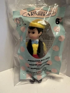 #6 Pinocchio 2004 Madame Alexander Plastic Doll Pinocchio 5" McDonald's Toy NEW - Picture 1 of 2
