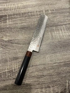 Made in Japan π―π΅ VG-10 Damasus 33 layered nakiri cooking knife. - Picture 1 of 4