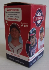 New Washington Nationals 2015 Nesting Dolls Scherzer, Zimmerman, Harper, SGA NIB - Picture 1 of 3