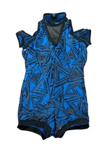 Disfraz de Baile Weissman 10876 Creyente Talla IC AZUL Lentejuelas Tap Jazz Concurso - Imagen 1 de 6