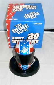 1:4 ACTION REPLICA HELMET 2001 #20 HOME DEPOT STARS & STRIPES TONY STEWART NIB - Picture 1 of 8