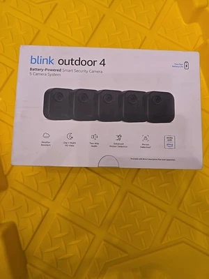 BRAND NEW BLINK 2024 Wireless Outdoor 5-Camera Security System (4th Generation) - Image 1 of 3