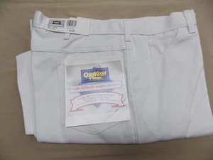 De Colección Nuevo De Edición Blanco OSHKOSH B'GOSH Hecho en la Unión Jeans 50/50 Hecho en EE. UU. 42 x 30 - Imagen 1 de 8