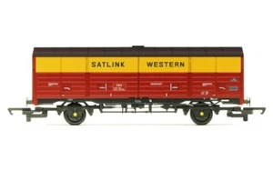 Hornby Railroad R60229 SATLINK WESTERN 45T ZRA Van "KDC 201003" NEW - Picture 1 of 1