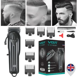 Professional Cordless Hair Clippers Trimmer Kit Men Cutting Machine Barber Salon - Picture 1 of 19