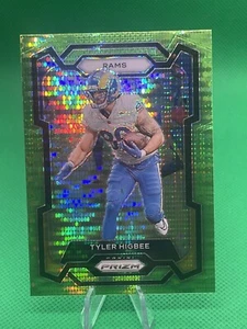 2023 Panini Prizm Green Pulsar Tyler Higbee #170 - Los Angeles Rams - Picture 1 of 2