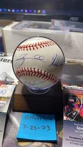 Jeff Bagwell Nolan Ryan Craig Biggio Roy Oswalt Billy Wagner Signed ball.  - Picture 1 of 4