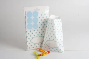 10 Pezzi Sacchetti Di Carta, Buste Regalo Sacchetti per Caramelle, confetti - Foto 1 di 3