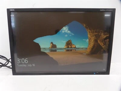 NEC MultiSync LCD2490WUXI 24in Widescreen LCD Monitor - Cracked Bezel  - Image 1 of 4
