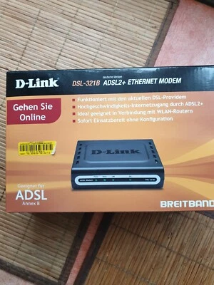 DSL-321B/EU D-Link DSL 321B DSL-Modem Ethernet 100 ~D~ - Bild 1 von 4