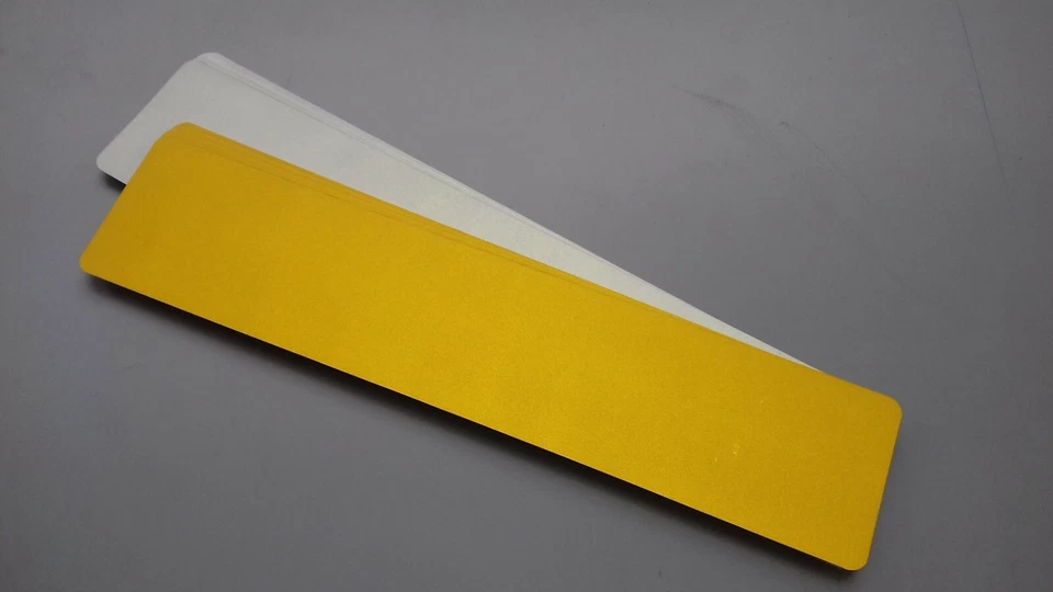 Number Plate Reflective Backings blanks 10 pack (ACRYLICS NOT INCLUDED) - image 1 of 1