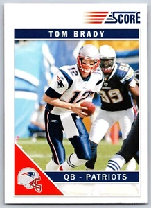 Tom Brady 2011 Score #176 New England Patriots - Picture 1 of 2