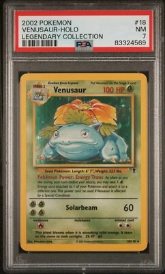 Pokemon Venusaur Holo Legendary Collection PSA 7 - Image 1 of 2