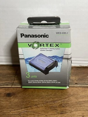  Panasonic Vortex HydraClean Shaving System Cartridge Refill Boxes Wes 035P - Изображение 1 из 3