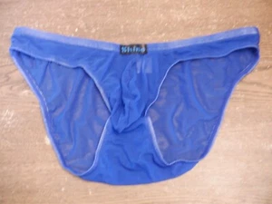 SHINO Shear Lo-Rise-Unterwäsche, LARGE?, blauer Bikini - Bild 1 von 2