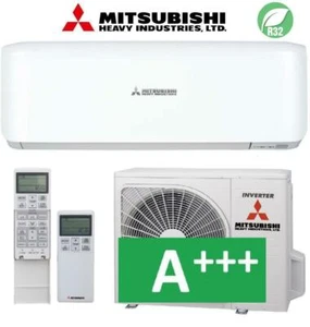 Split-Klimaanlage-Set Premium Inverter Mitsubishi SRK25ZS-WF Wandg. 2,5kW A+++ - Bild 1 von 4