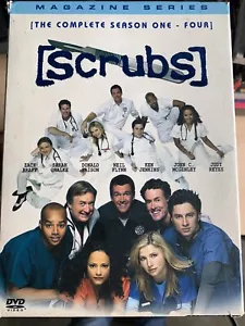 Scrubs Season One - Four (Magazine Series, DVD) One disc missing - Picture 1 of 2