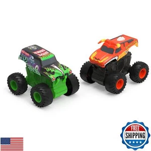 Monster Jam, Confezione da 2 Scavatori Ufficiali di Tombe e El Toro Loco Clip e Flip Mons - Foto 1 di 5