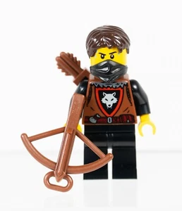 LEGO Castle PAB/BAM Wolfpack Soldier/Archer Minifigure. New + Fast Shipping - Picture 1 of 4