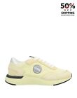 RRP€169 COLMAR Sneakers US6 UK5 EU38 Yellow Logo Flat Lace Up Round Toe