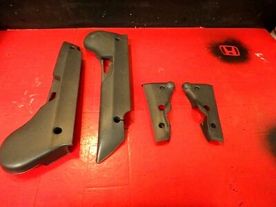 96-00 HONDA CIVIC ASIENTO DELANTERO LATERAL EMBELLECEDOR BISEL MOLDURA IZQUIERDA DERECHA GRIS CUPÉ Foto 1 de 4