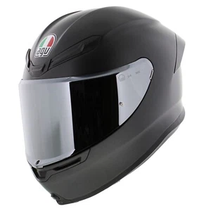 Agv K6 S Matt Black, Full Face Motorcycle Helmet, New E2206! Fast Shipping! - Picture 1 of 29