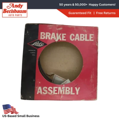 Cable de freno de estacionamiento de emergencia delantero trasero 60 Plymouth Valiant BX1264 2073132 NOS. Foto 1 de 3