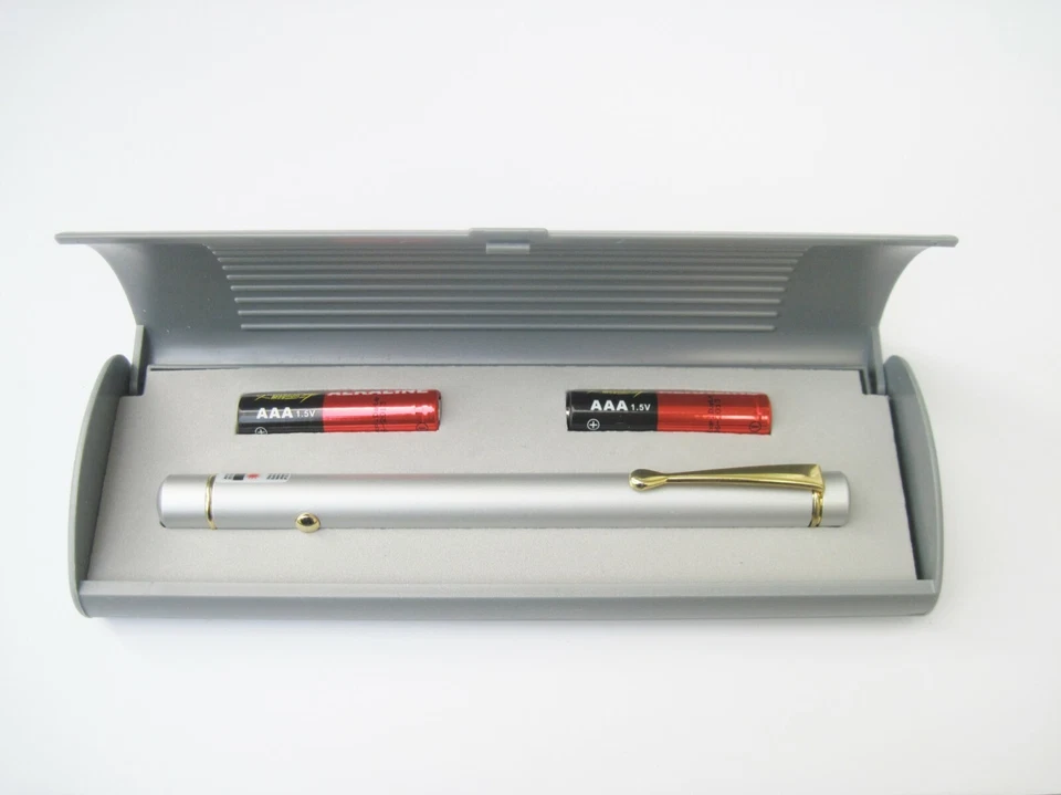 Ten Yes 10 Atlasnova 635nm Red Laser Pointers All Black 5mw. Made in Taiwan