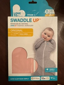 Love to Dream Swaddle UP Self-Soothing Sleep Wrap - Pink - S (8-13lbs) - Picture 1 of 10