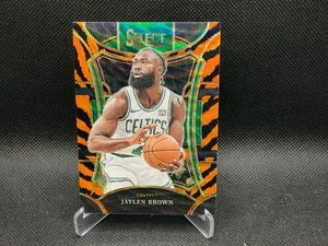 2023-24 Panini Select - Mezzanine Level Jaylen Brown Tiger - Bild 1 von 2