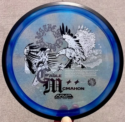 MVP Proton Resistor RARE Swirly Beauty #1 Eagle McMahon Synergy Axiom Disc Golf - Image 1 of 4
