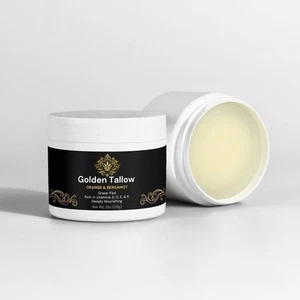 Golden Tallow Cream - Orange & Bergamot | Grass-Fed | All Purpose Natural Cream - Picture 1 of 4
