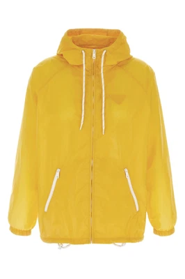 Chaqueta amarilla impermeable PRADA Re-Nylon nueva y auténtica Foto 1 de 3