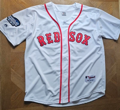 David Ortiz #34 Boston Redsox 2004 Serie Mundial 🏆 Camiseta local "Big Papi" 💪⚾🐐� Foto 1 de 4