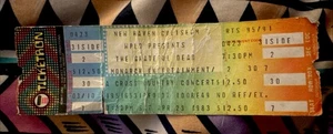 GRATEFUL DEAD - JERRY GARCIA - APRIL 23, 1983 - NEW HAVEN COLISEUM - TICKET - Picture 1 of 2