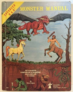 Advanced D&D MONSTER MANUAL Gary Gygax 4th Edition 1979 TSR Games *READ DESCRIP - Imagen 1 de 18