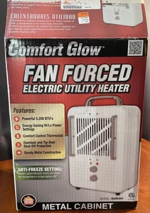 Comfort Glow energiesparender 5200btu Zwangslufterhitzer gebraucht n Karton - Bild 1 von 1