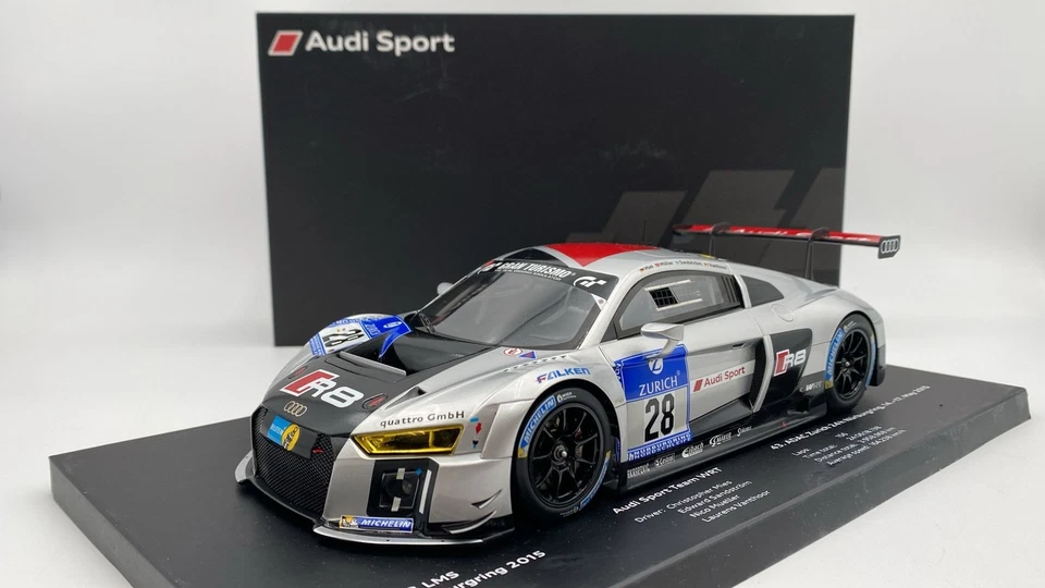  SPA5021500425 Sparkmodel Audi R8 LMS 24h Nurburgring 2015 1/18 - Immagine 1 di 4