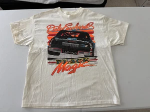 Vintage 1990 Nascar 1990 Dale Earnhardt Black Magic Tee T Shirt Men's X-L - Picture 1 of 10