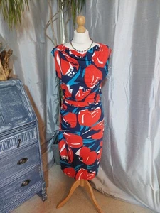 Gorgeous Phase Eight Dress Size 14 Floral Classic Elagant Wedding Ascot Cruise - Picture 1 of 6